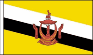 Brunei Table Flags